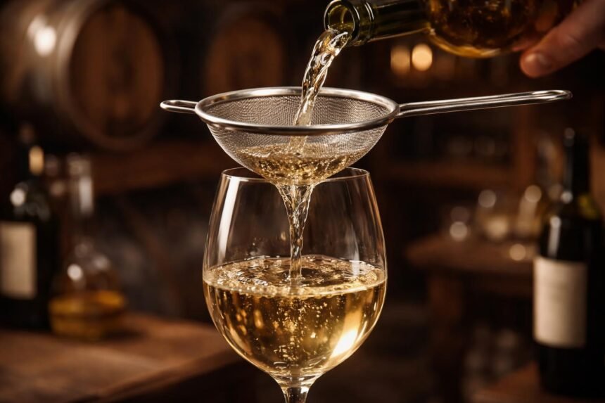 Tiszta és kristálytiszta bor, derítés és szűrés folyamatával, részletes technikák