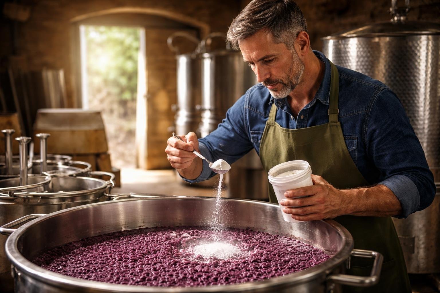 Kénezés folyamata borászatban lépésről lépésre