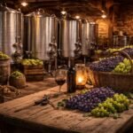 Az újbor készítésének lépései pincei tevékenységek naptárával