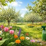 Tavaszi kártevők elleni védekezés permetezési menetrend, kertészek számára.