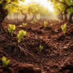 Virágzó szőlőtőke rügyfakadás előtt, a tavaszi talajerő-utánpótlás kiváló módszerei