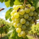Szőlőfürtöt dézsmáló darazsak, a kár és védekezési tippek témakörében.